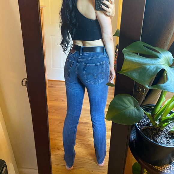 VINTAGE LEVIS Original Jeans Super Skinny 510 W30 L32 - Picture 5 of 10